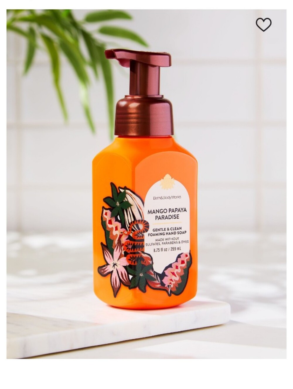 Bath & Body Works Mango Papaya Paradise Foaming Hand Soap -🥭 SOLD OUT 🥭